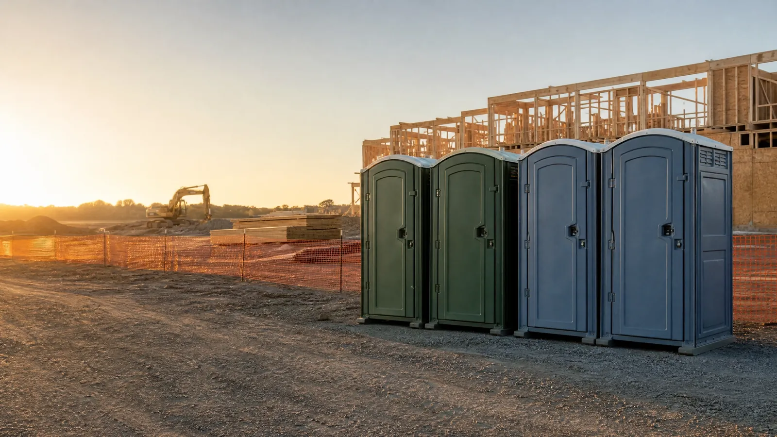 Portable Restrooms for Events, Weddings, and Festivals portable sanitation setup